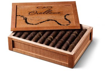 CAO Orellana cigar box open
