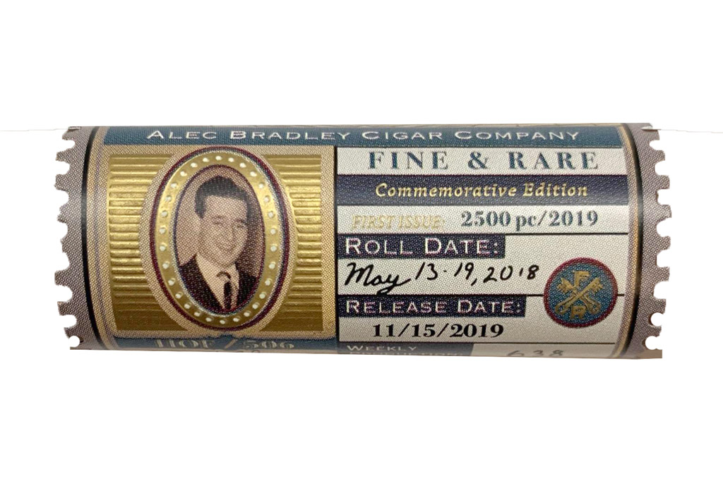Alec Bradley Fine & Rare HOF / 506 2019 cigar band