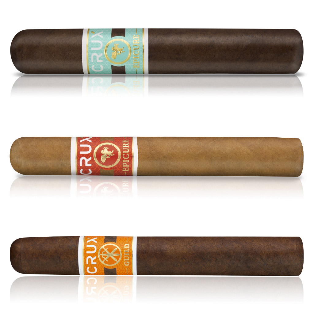 Crux rebranded cigar bands