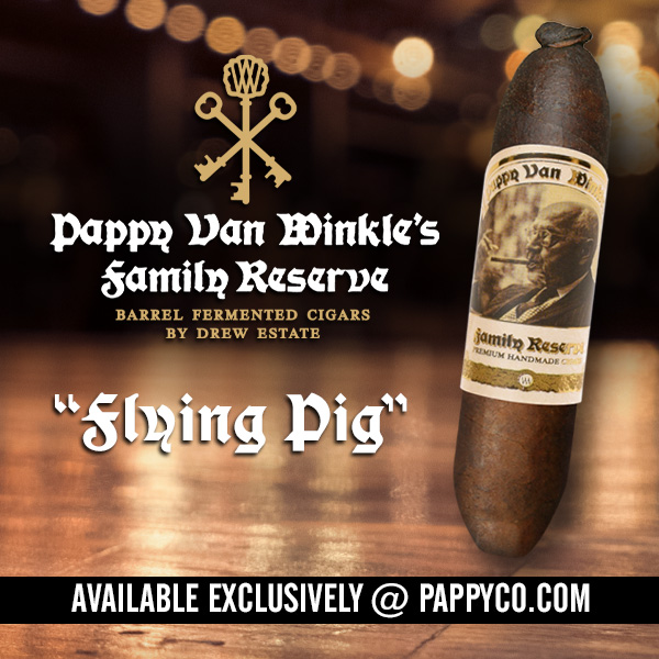 Drew Estate Pappy Van Winkle's Family Reserve Barrel Fermented Flying Pig cigar
