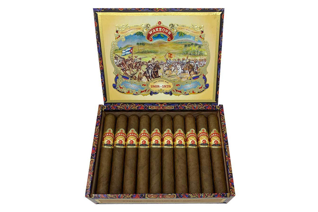Espinosa General Cigar Co. Warzone packaging