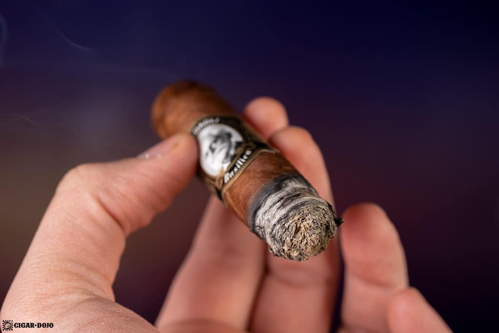 Casdagli Basilica A Toro cigar ash