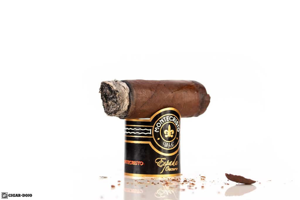 Montecristo Espada Oscuro cigar nub finished