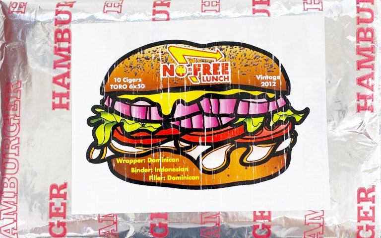 Lost & Found Cigars No Free Lunch graphic