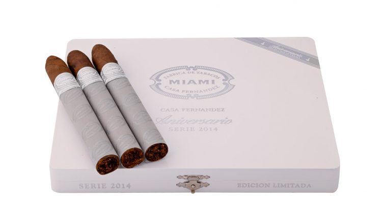 Aganorsa Leaf Casa Fernandez Aniversario Cuban 109 cigar packaging