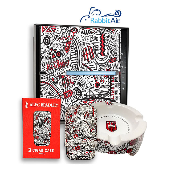 Alec Bradley customized Rabbit Air purifier prize