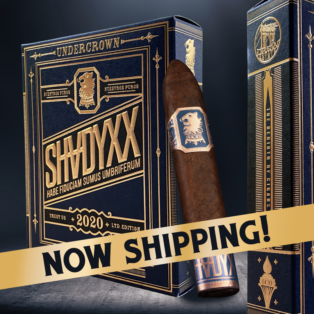 Drew Estate ShadyXX Maduro 2020 cigars now shipping