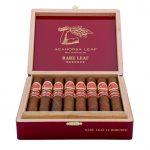 Aganorsa Leaf Rare Leaf Reserve cigar box open
