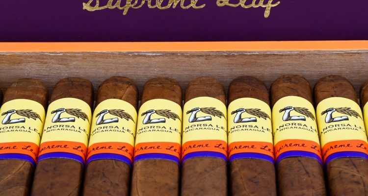 Aganorsa Leaf Supreme Leaf Corona Gorda cigars