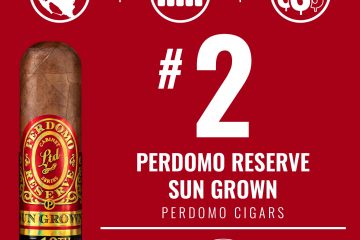 Perdomo Reserve 10th Anniversary Sun Grown No. 2 Cigar of the Year 2020