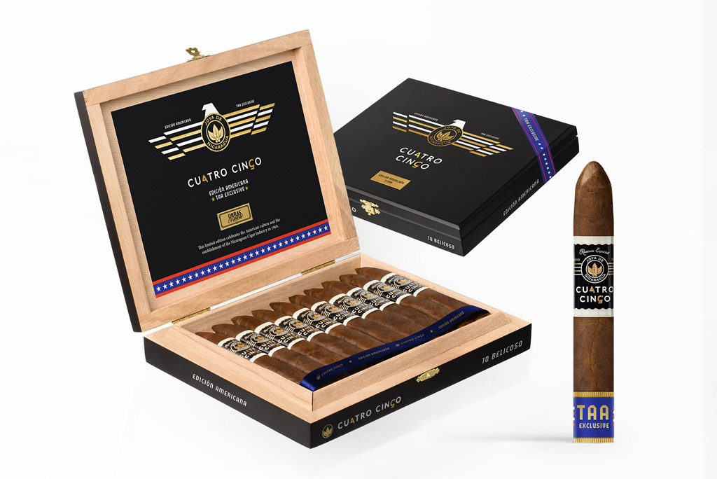 Joya de Nicaragua Cuatro Cinco Edición Americana TAA Exclusive graphic