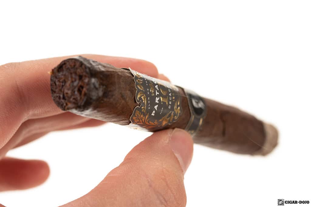 Partagas Limited Reserve Decadas 2020 cigar smoking