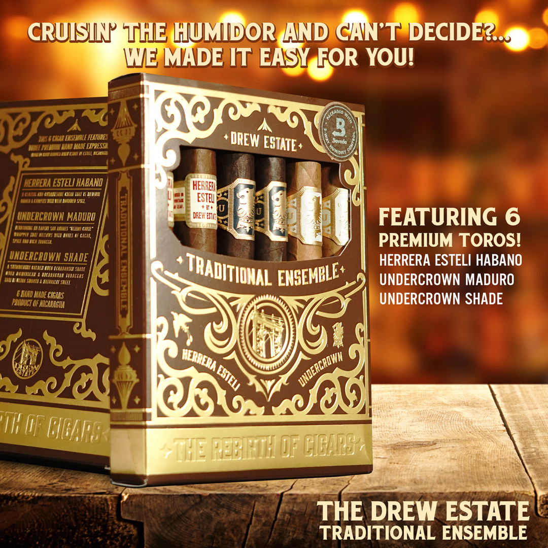 Drew Estate Traditional Ensemble graphic