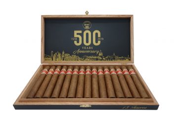 HVC 500 Years Anniversary cigar box open