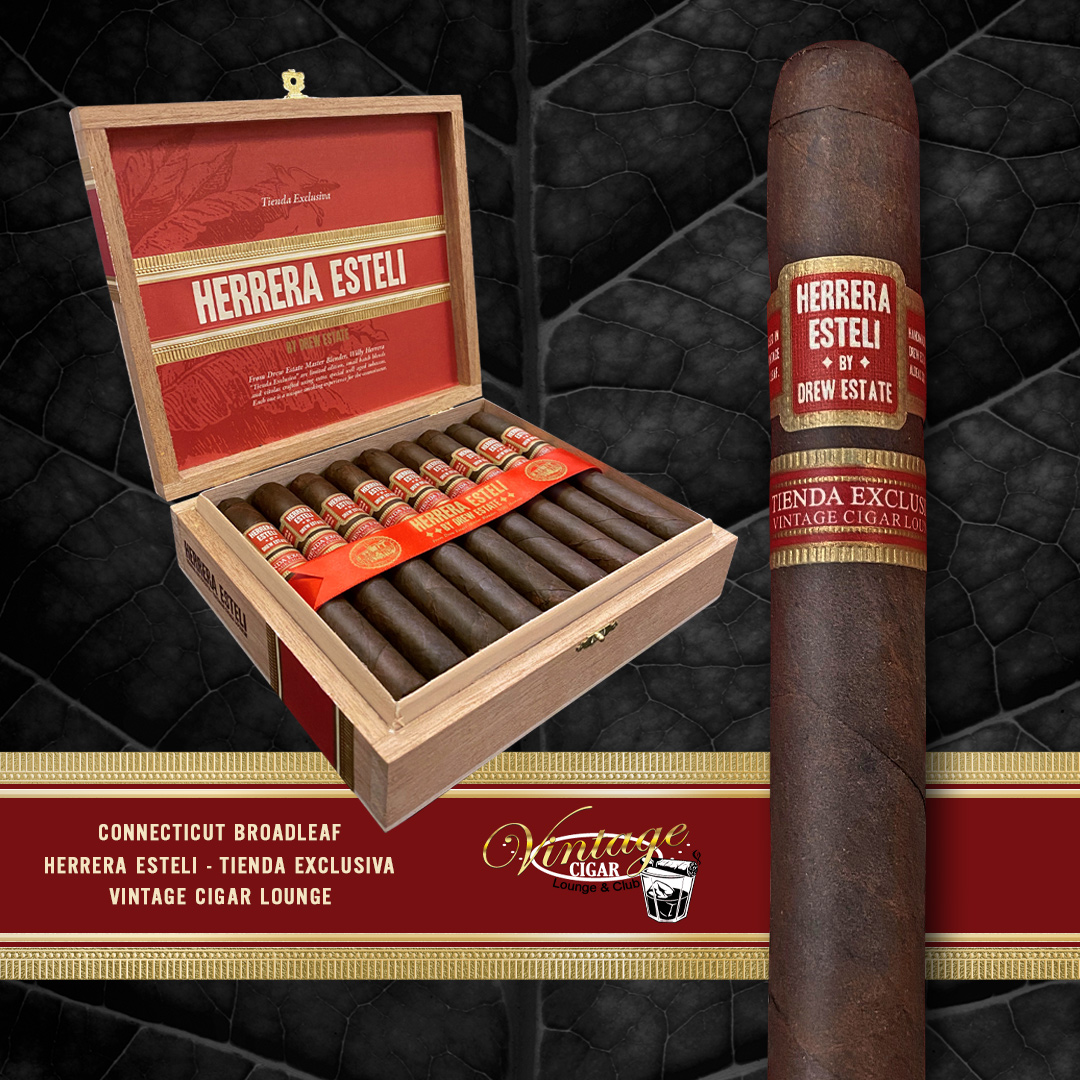 Herrera EstelĂ Tienda Exclusiva Vintage Cigar Lounge cigar release