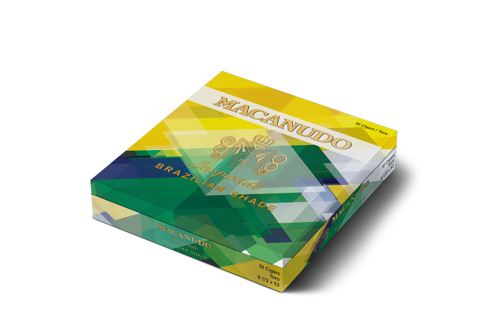 Macanudo Inspirado Brazilian Shade cigar box closed