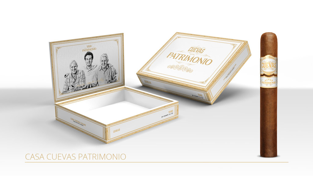 Casa Cuevas Patrimonio cigar official graphic