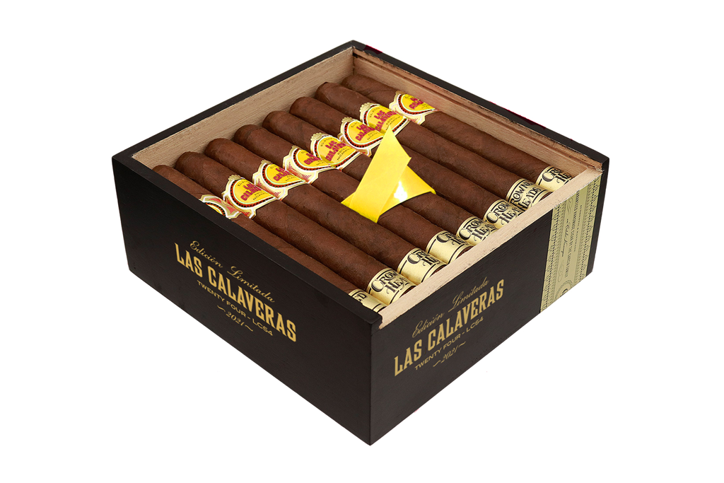 Crowned Heads Las Calaveras EL 2021 box open