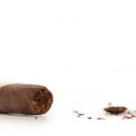 Protocol Eliot Ness Maduro Toro cigar head cut cap