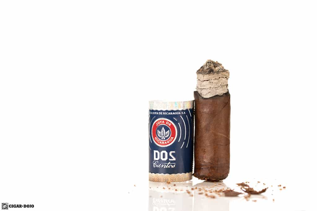 Joya de Nicaragua Dos Cientos cigar nub finished