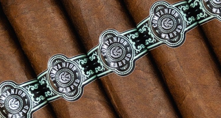 Warped Companion cigars in box