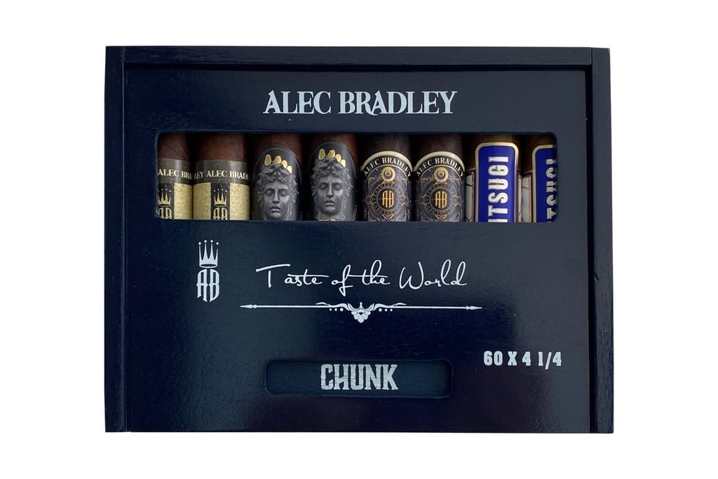 Alec Bradley Taste of the World Chunk box top closed