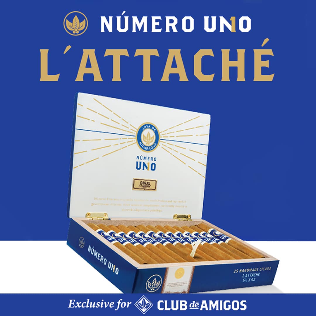 Joya de Nicaragua Número Uno L'Attaché announcement