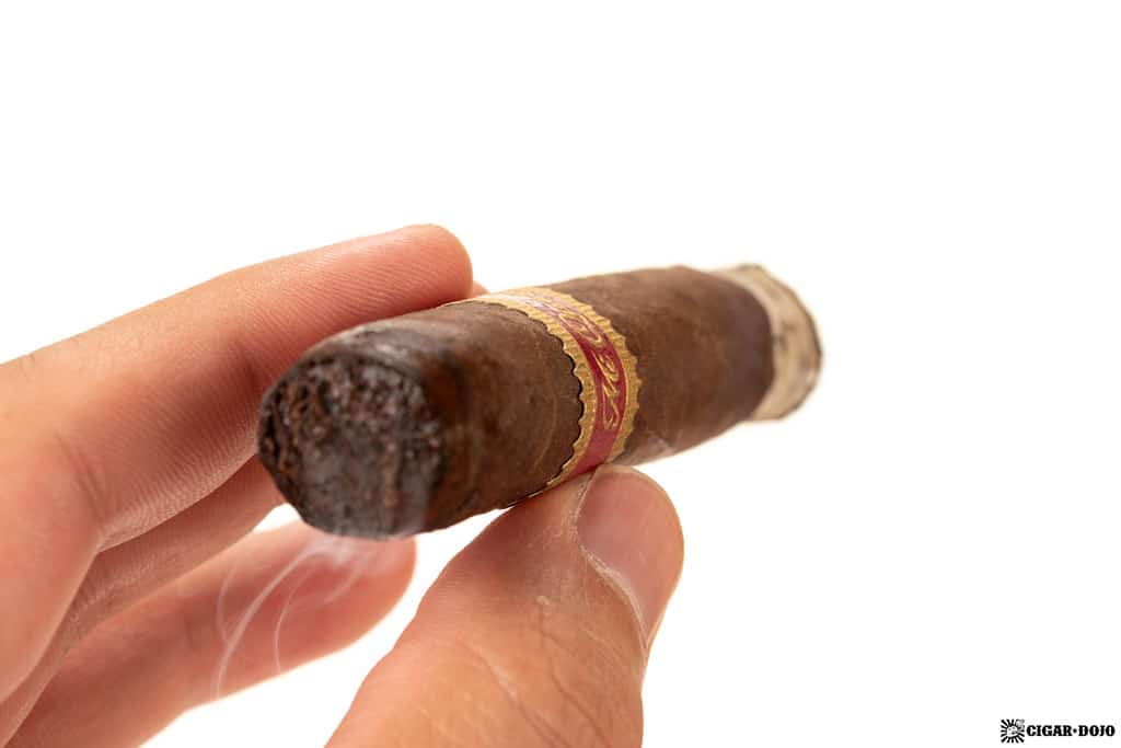 Dunbarton Mi Querida Triqui Traca No. 448 cigar smoking