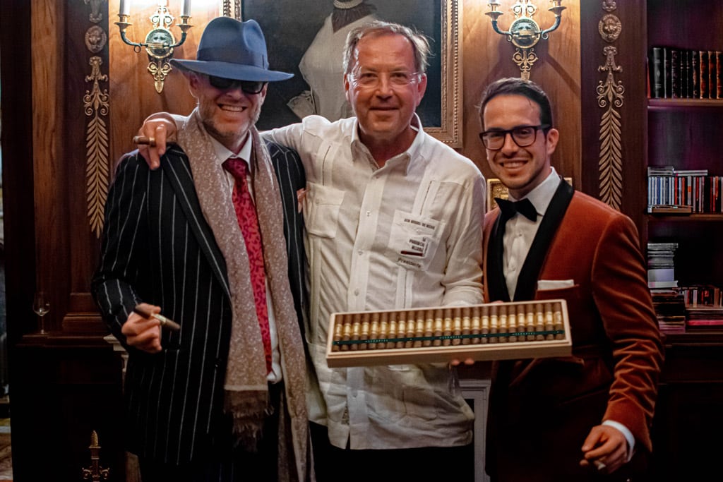 Meerapfel Meir cigar dinner party release