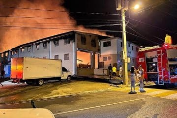Tabacalera William Ventura fire
