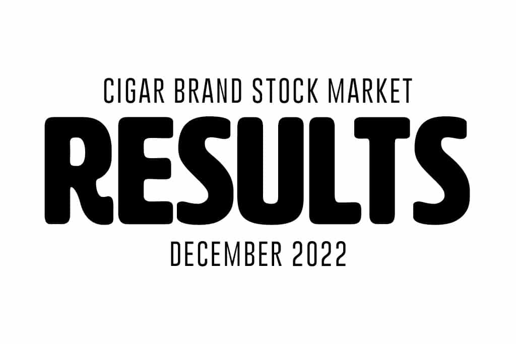 Cigar Brand Stock Market Results December 2022
