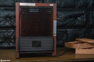 Raching MON800A cigar humidor rear backside