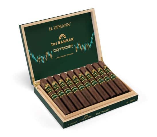 H. Upmann The Banker Daytrader cigar box open