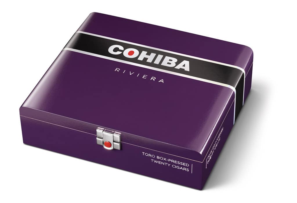 Cohiba Riviera cigar box closed