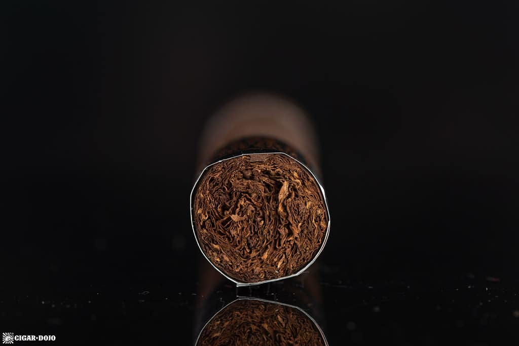 Drew Estate Blackened M81 Toro cigar foot