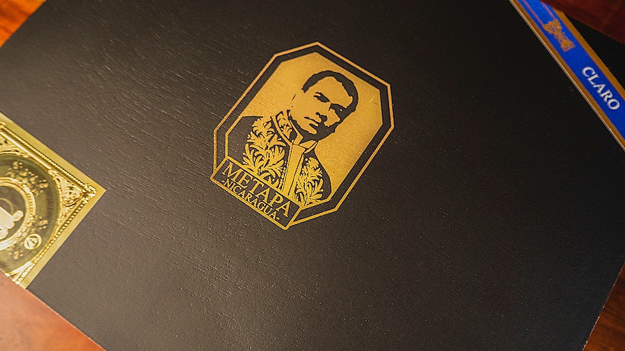 Foundation Metapa Claro cigars box closed