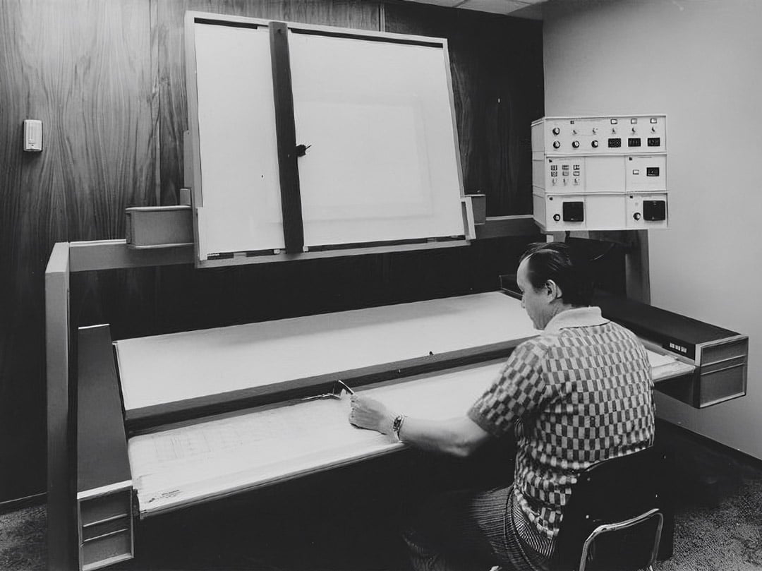 John R. Guttormson Martin Marietta NASA illustration table