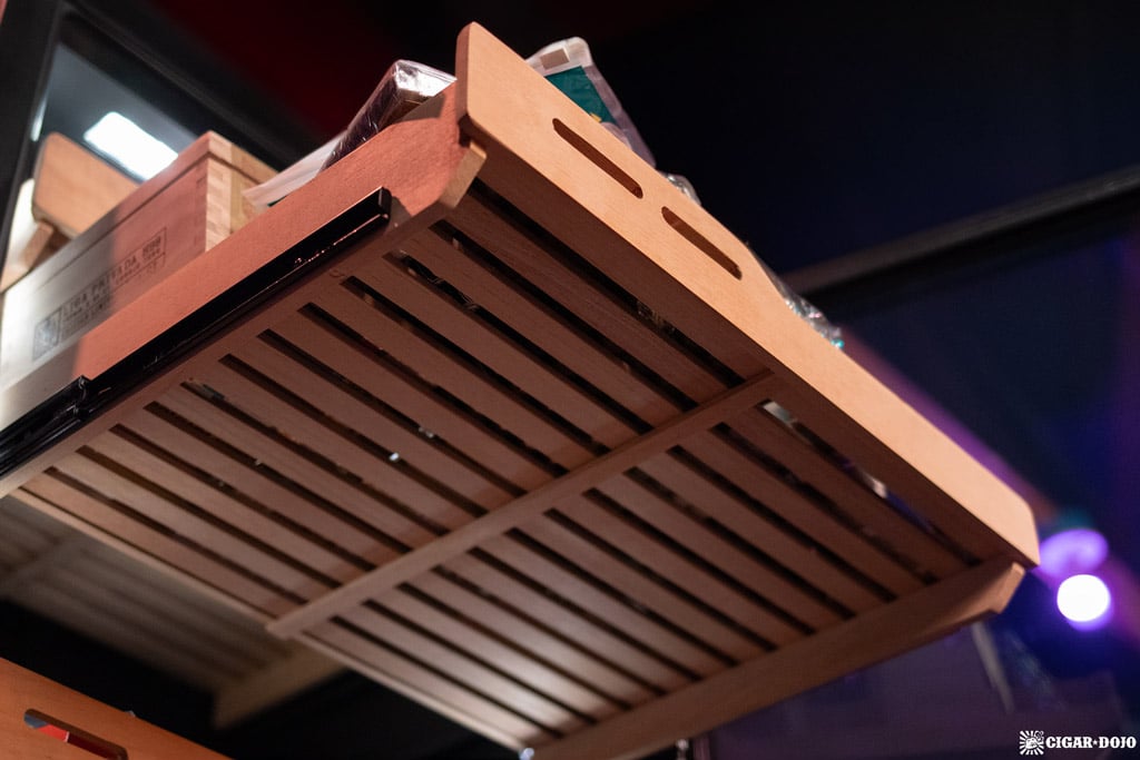 Newair NCH1K5BK00 1500 count humidor shelf underside filled