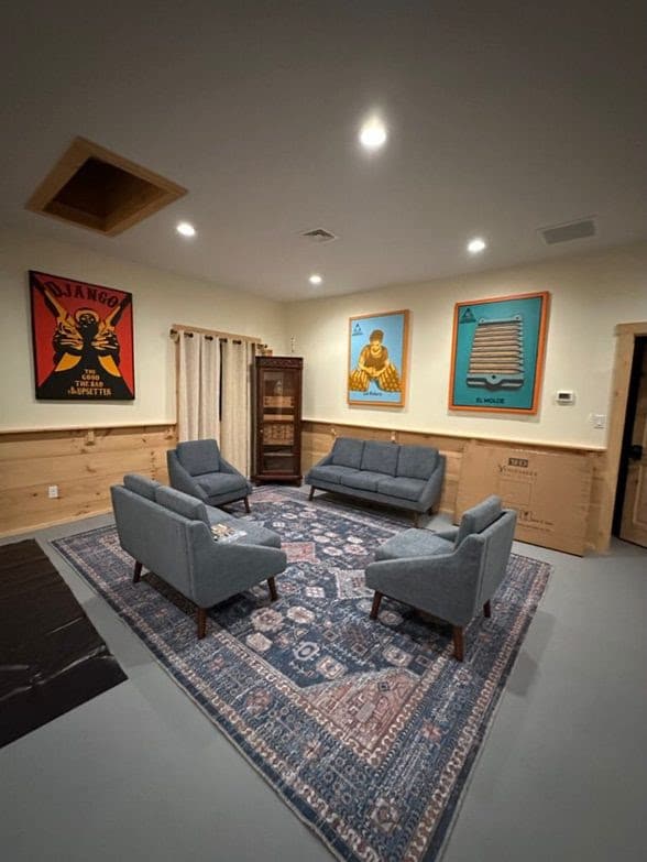 Foundation Cigar Co. Connecticut River Valley office lounge