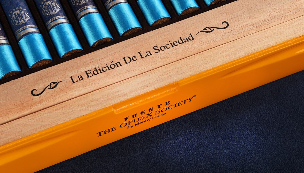 Fuente The OpusX Society cigar presentation