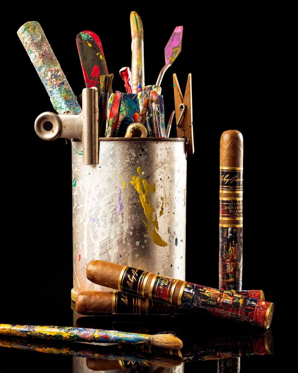 J.C. Newman LeRoy Neiman 2023 Collector’s Edition cigar display