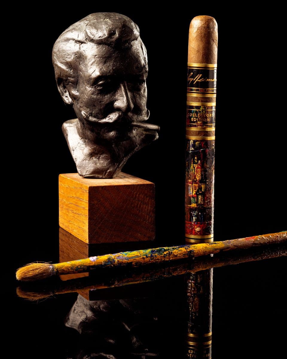 J.C. Newman LeRoy Neiman 2023 Collector’s Edition cigar display