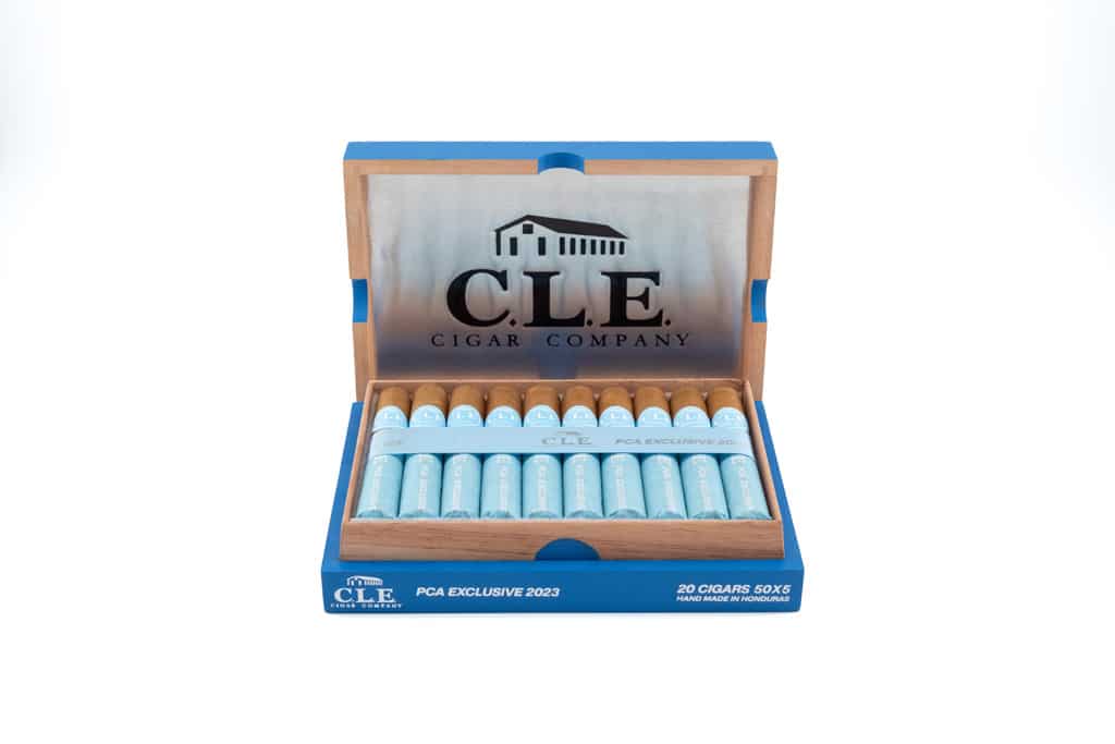 CLE PCA Exclusive 2023 cigar box open
