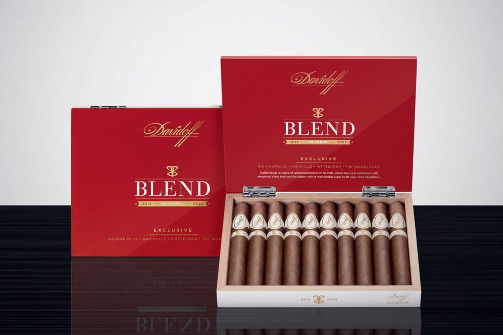 Davidoff BLEND 10 Year Anniversary Exclusive Edition cigar glamour photography