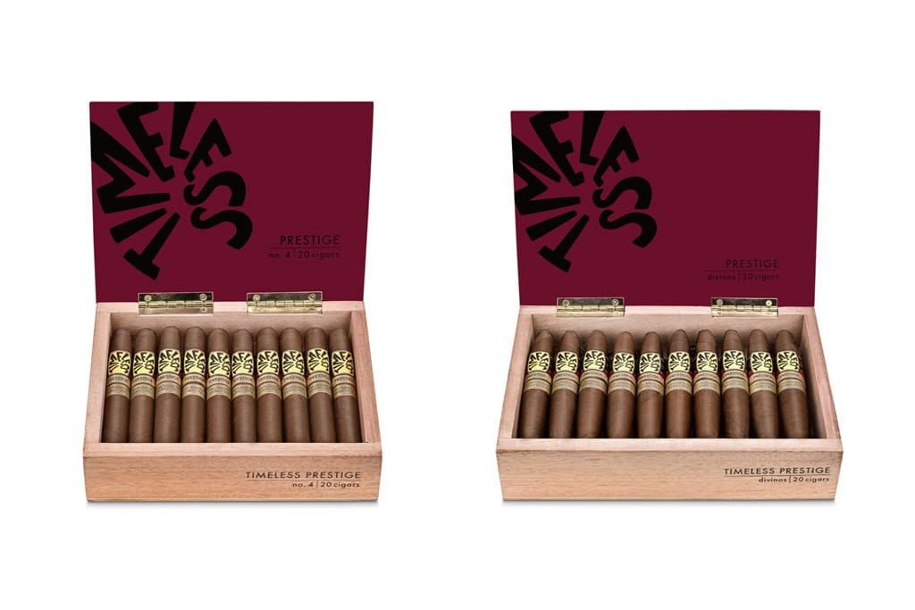 Ferio Tego Timeless Prestige No. 4 and Divinos sizes