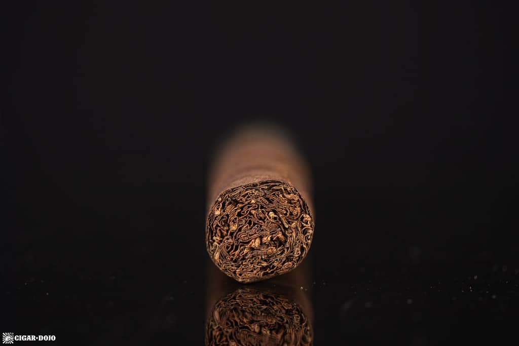 Micallef Black Toro cigar foot