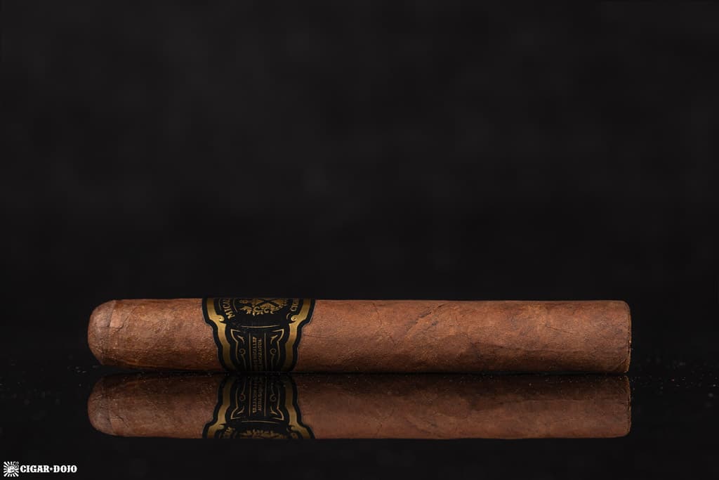 Micallef Black Toro cigar side view