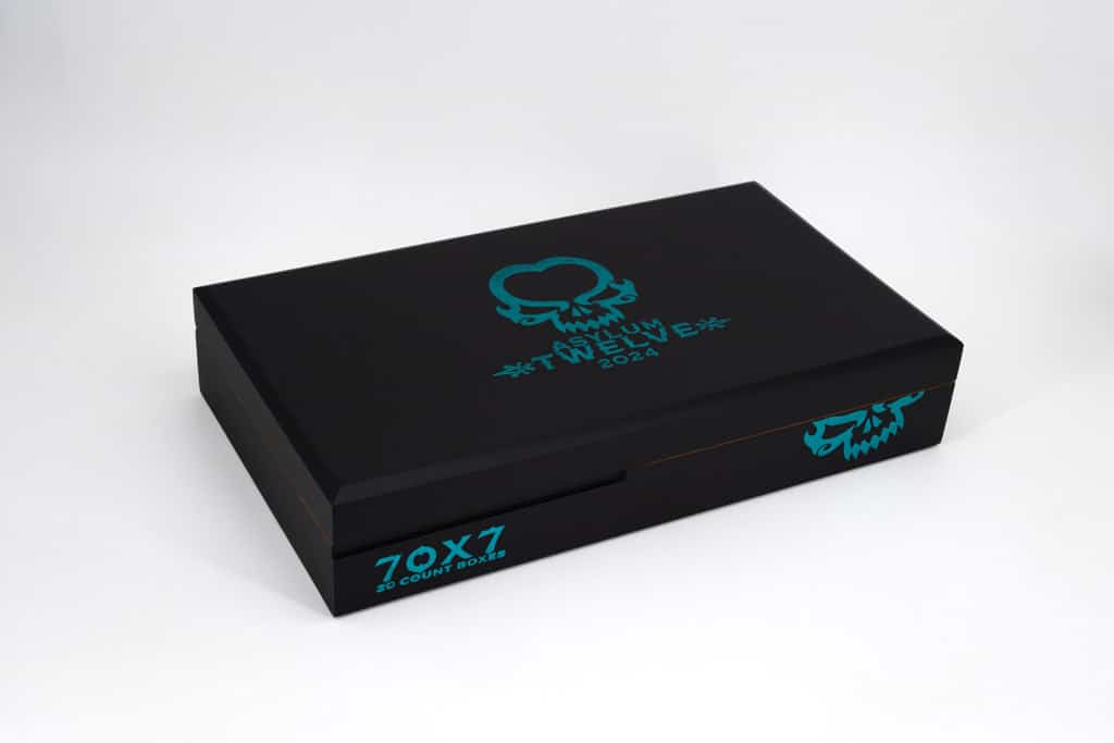 Asylum 12 2024 cigar box closed
