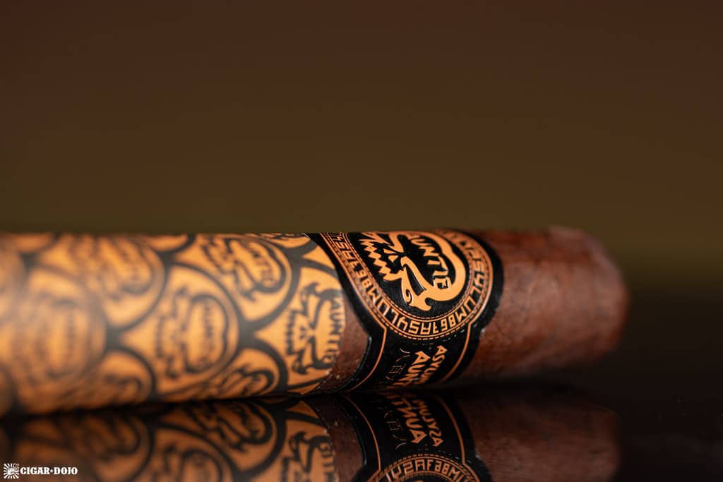Asylum 867 Auntie Petite Corona cigar band