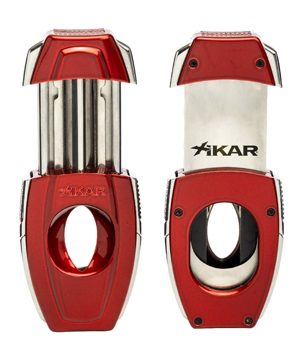 XIKAR Flip Dual Cutter V-cut and straight cut